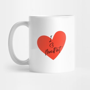 I Love MaxNat Naughty Babe Cutie Pie Series Mug